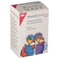 3M Opticlude Oogpleister Boys & Girls Maxi 5,7cm X 8cm 2539PE 30 st