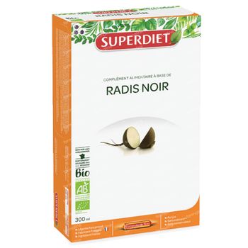 Superdiet Radis Noir Bio 20x15 ml