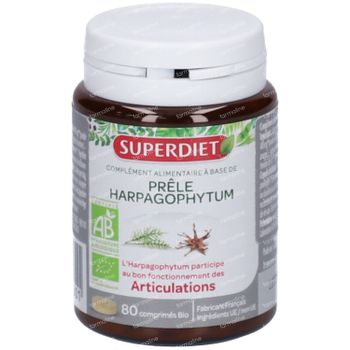 Super Diet Prêle - Harpagophytum Bio 80 comprimés