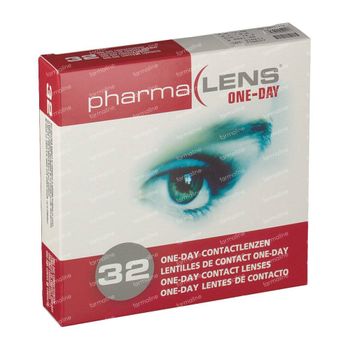 PharmaLens lentilles (jour/24 heurs) (Dioptrie: -1.00) 32 lentilles