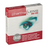 PharmaLens lentilles (jour/24 heurs) (Dioptrie: -1.50) 32  lentilles