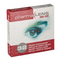 PharmaLens lentilles journalières (Dioptrie: -5.25) 32  lentilles