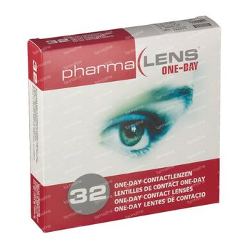 PharmaLens lentilles (jour/24 heurs) (Dioptrie: -6.00) 32 lentilles