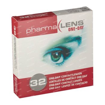 PharmaLens lentilles (jour/24 heurs) (Dioptrie: -10.00) 32 lentilles