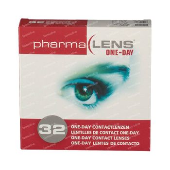 PharmaLens lentilles (jour/24 heurs) (Dioptrie: -10.00) 32 lentilles