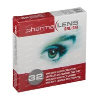 PharmaLens Tageslinsen (Dioptrie: +1.75) 32 kontaktlinsen