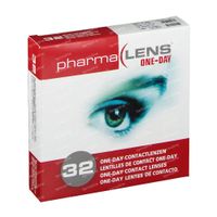 PharmaLens Tageslinsen (Dioptrie: +2.50) 32 kontaktlinsen