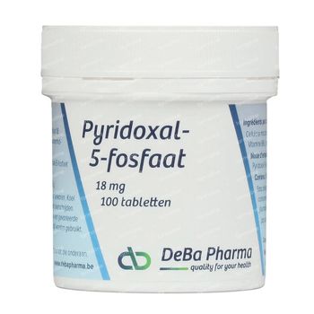 Deba Pharma Pyridoxal-5 Fosfaat 18mg 100 tabletten