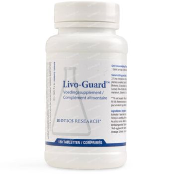 Biotics Livo-Guard 180 comprimés