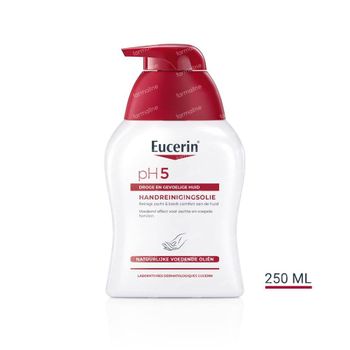 Eucerin pH5 Handreinigingsolie Droge en Gebarsten Handen 250 ml