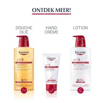 Eucerin pH5 Handreinigingsolie Droge en Gebarsten Handen 250 ml
