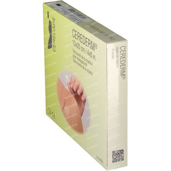 Cerederm Pansement 10cm x 20cm 10 st