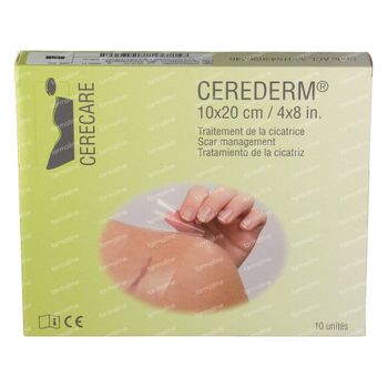 Cerederm Pansement 10cm x 20cm 10 st