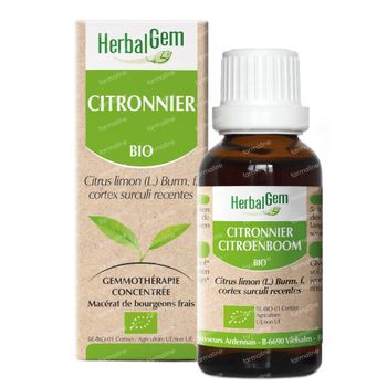HerbalGem Citronnier Bio 15 ml