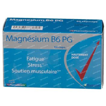 Pharmagenerix Magnesium B6 Pg 60 capsules