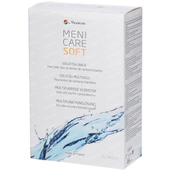 Menicare Soft Duopack Zachte Lenzen 720 ml