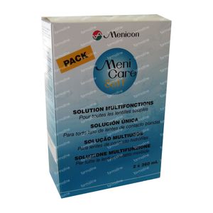 Menicare Soft Duopack Lentilles Souples 720 ml