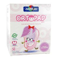 Ortopad For Girls Medium Oogpleister 2-5 Jaar 50 st