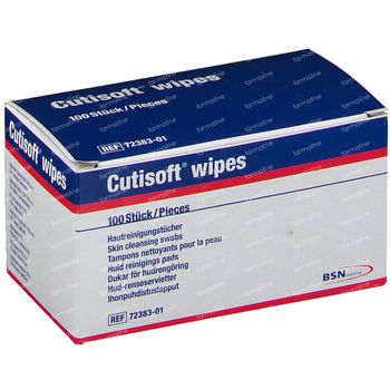 Cutisoft Wipes Skin Cleansing Swabs 100 st