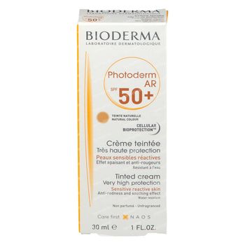Bioderma Photoderm AR SPF50+ Getinte Crème 30 ml