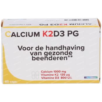 Pharmagenerix Calcium K2 D3 PG 60 capsules