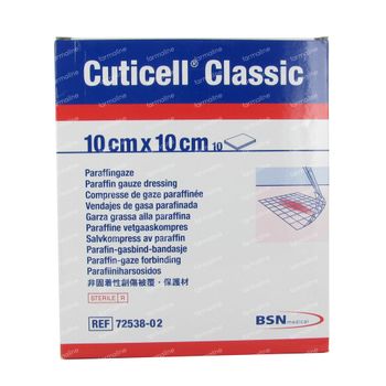 Cuticell Classic Cp Gaze 10X10Cm 7253802 10 st