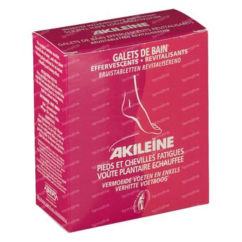 Akileine Galets De Bain Effervescents Revitalisants 120 g comprimés effervescents