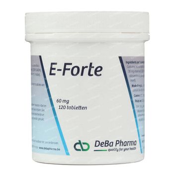 Deba Pharma E-Forte 60mg 120 comprimés