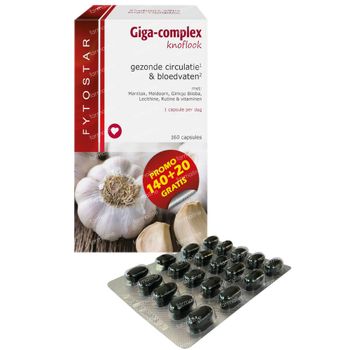 Fytostar Giga-Complex Knoflook 160 capsules