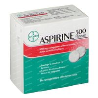 Aspirine 500mg Bruis 36 bruistabletten