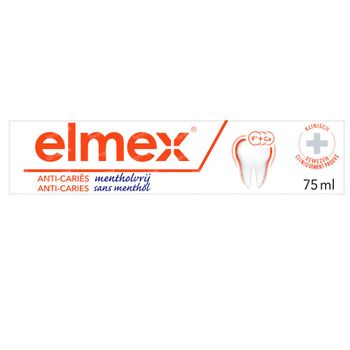 Elmex Dentifrice Sans Menthol 75 ml