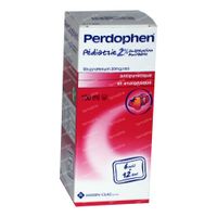 Perdophen® Pédiatrie 20 mg/ml - Pour le Traitement Symptomatique de la Fièvre et de la Douleur Causées par une Inflammation 100 ml sirop