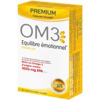 Om3 Premium formule - Draagt bij aan emotioneel evenwicht. 45  capsules