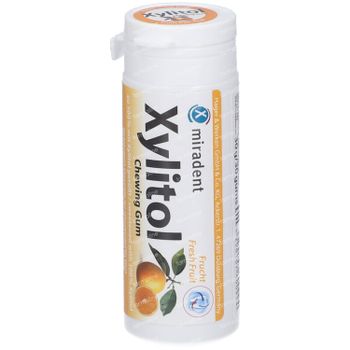 Miradent Chewing Gum Xylitol Fruit 30 st