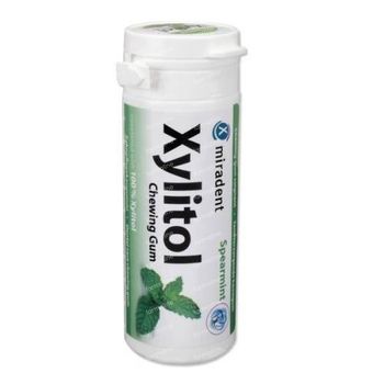 Miradent Chewing Gum Xylitol Menthe Vert 30 st