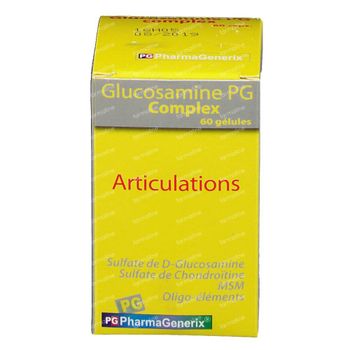 Pharmagenerix Glucosamine Complex Pg 60 capsules