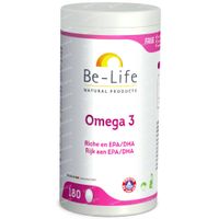 Be-Life Omega 3 500mg 180 kapseln