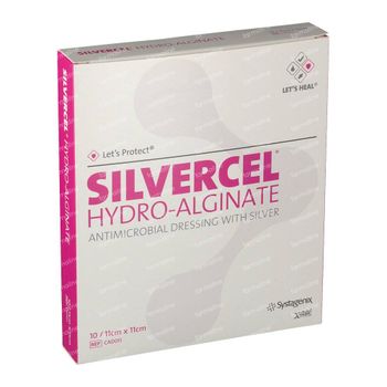 Silvercel Pansement 11 x 11Cm Cad011 10 st