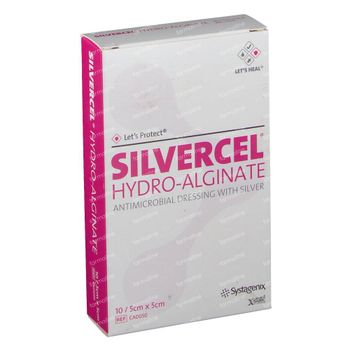 Silvercel Pansement 5 x 5Cm Cad050 10 st