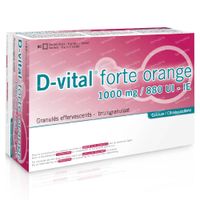 D-Vital Forte 1000/880 Calcium 90 sachets