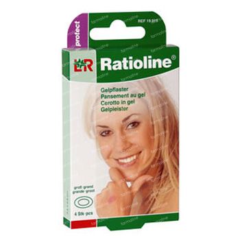 Ratioline Protect Pans Gel Grande 4 pansements