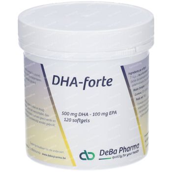 DeBa Pharma Dha Forte 500Mg 120 capsules