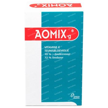 Aomix-G - Vitamine E et Huile d'Onagre pour le Confort Pendant les Règles 80 capsules