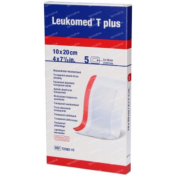 Leukomed T+ Pansement Stérile 10,0X20,0Cm 5 st