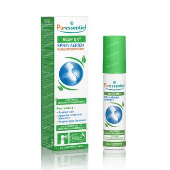 Puressentiel Respiratoire Spray Aérien 19 Huiles Essentielles 20 ml spray
