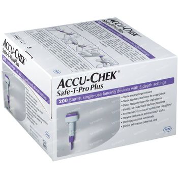 Accu-Chek Safe T-pro plus lancetten 200 st