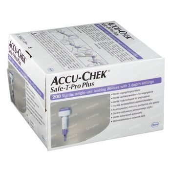 Accu-Chek Accu-Chek Safe T Pro Plus Usage unique 200 st
