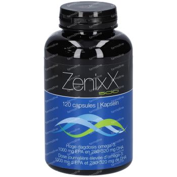ZenixX 500 Oméga 3 120 capsules