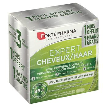 Forté Pharma Expert Haar 2+1 Maand GRATIS 56+28 tabletten