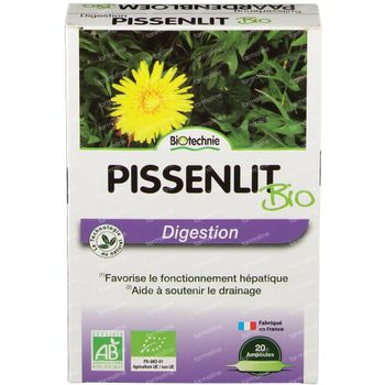 Biotechnie Pissenlit Bio 20 x 10 ml ampoules